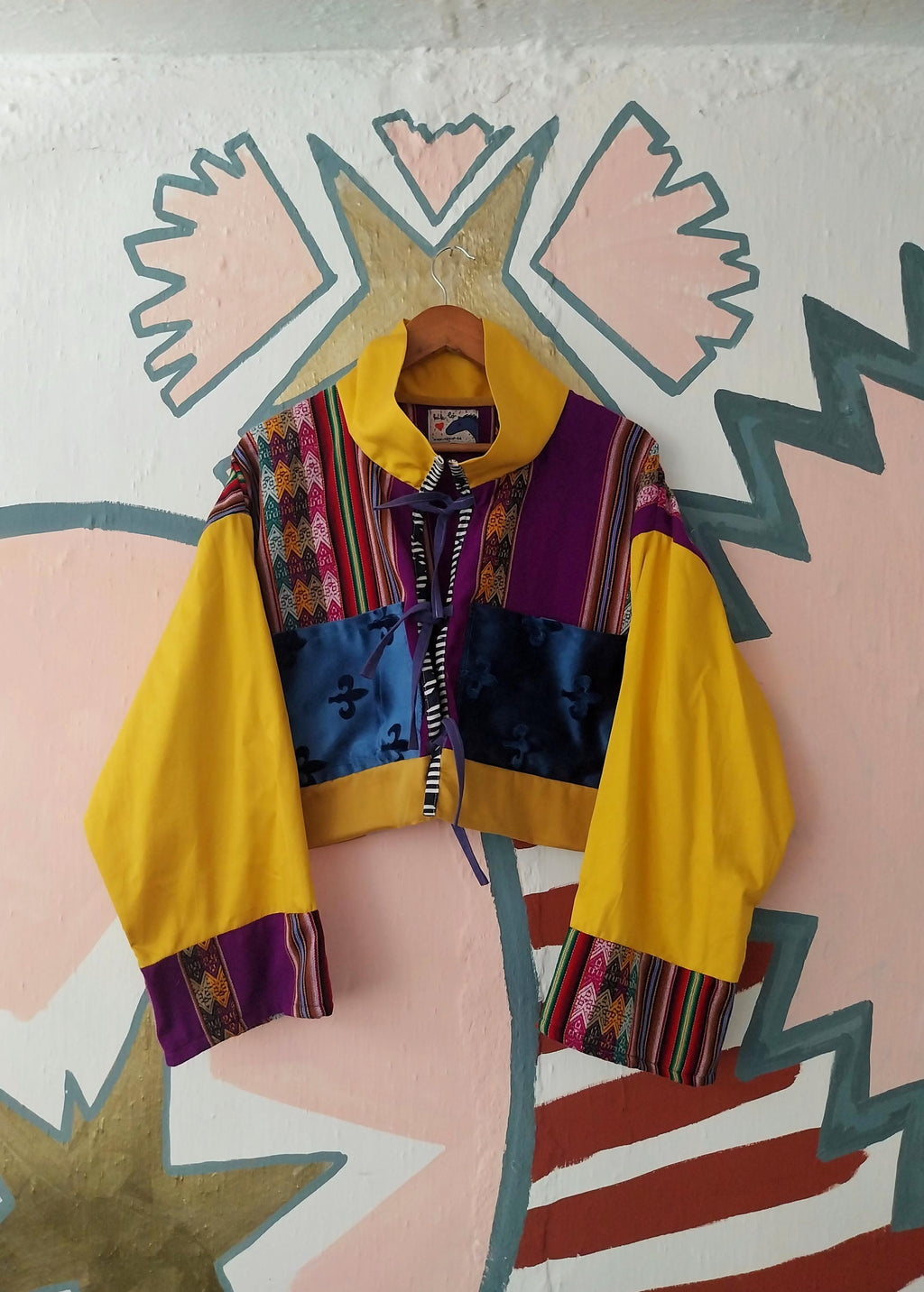 Purple Yellow Jacket