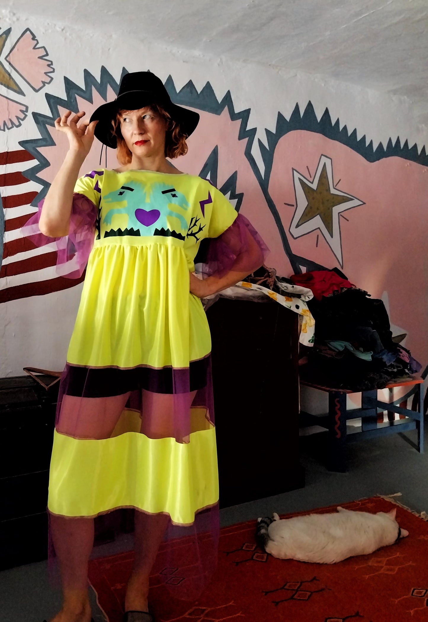 Yellow Dragon Dress