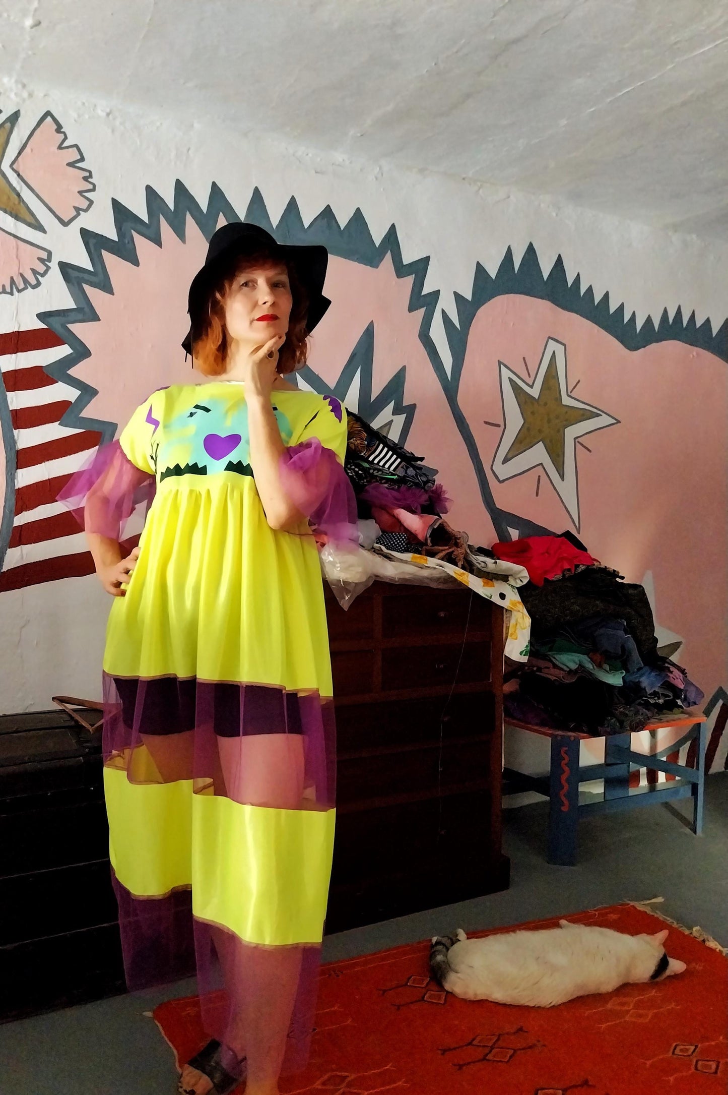 Yellow Dragon Dress