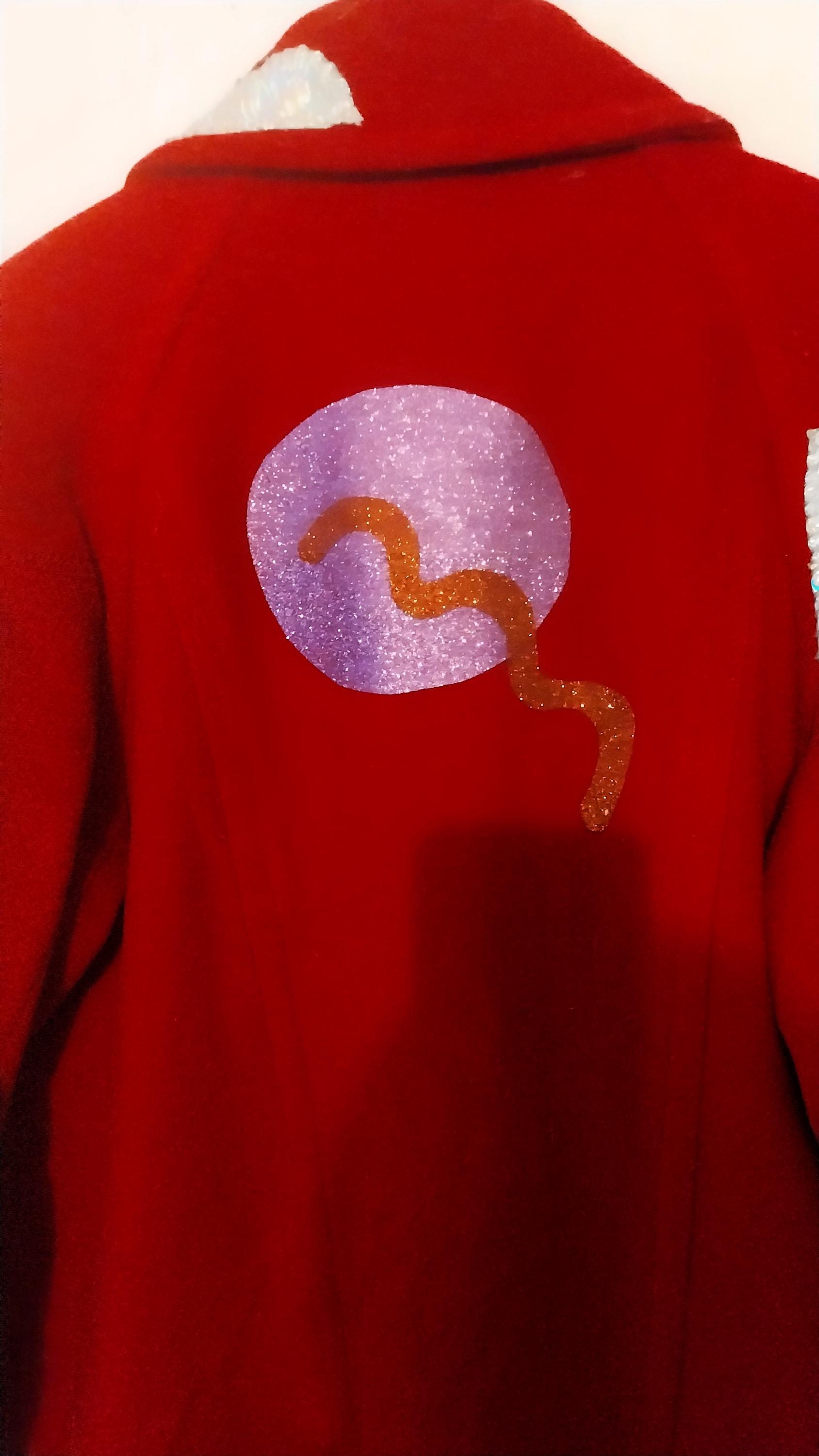 Red Funky Wintercoat