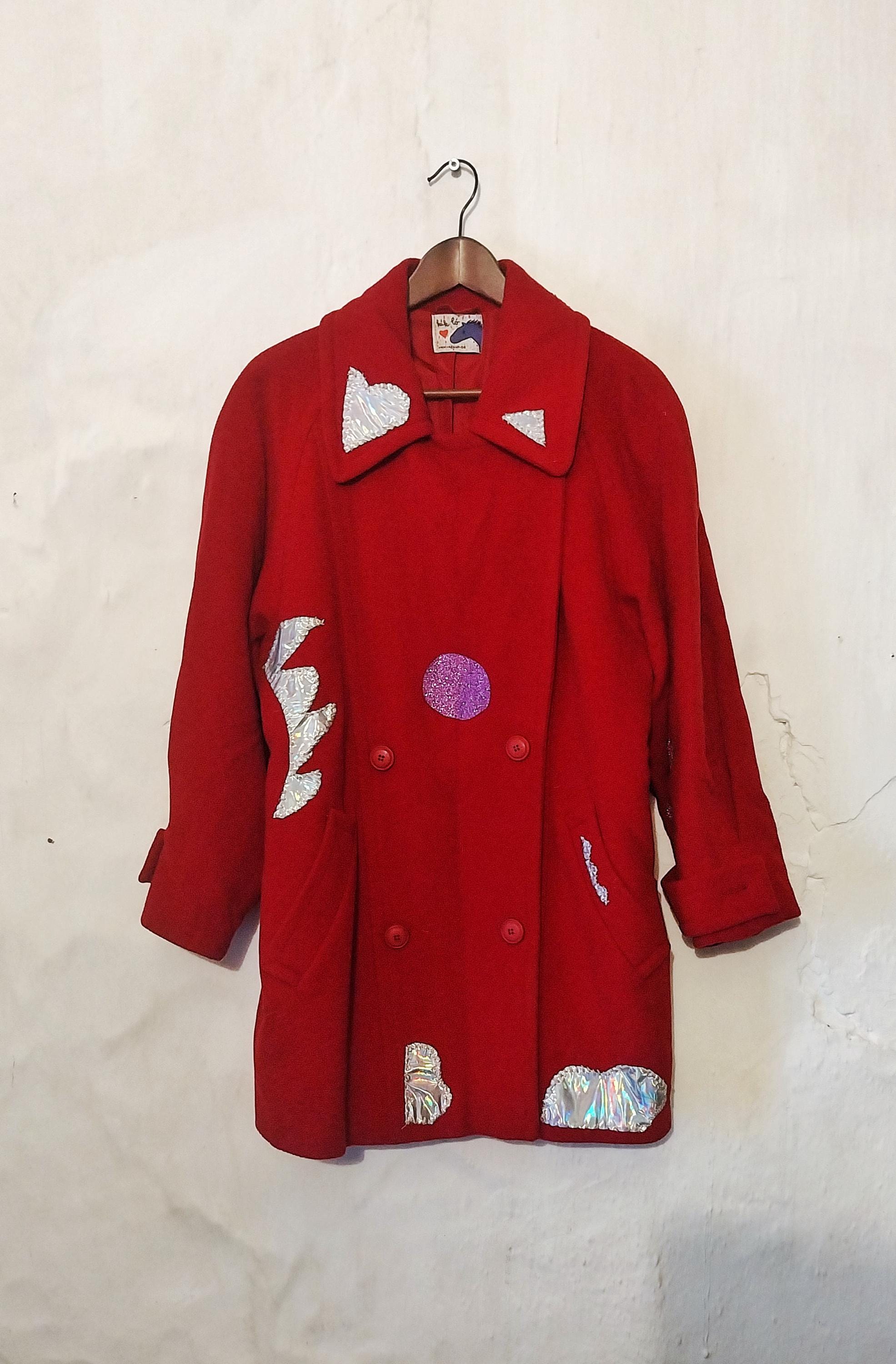 Red Funky Wintercoat