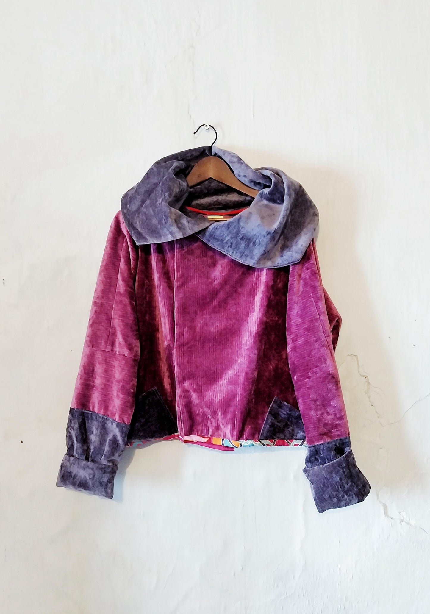 Pink Velvet Jacket