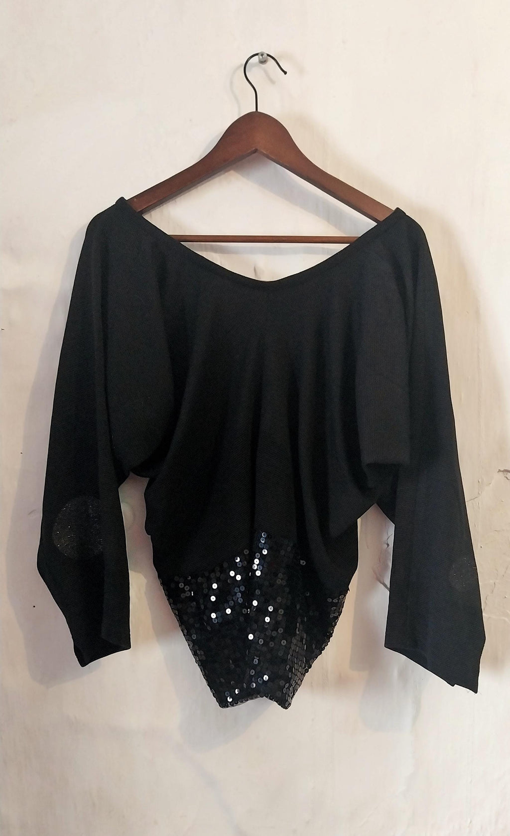 Black Glitter Shirt