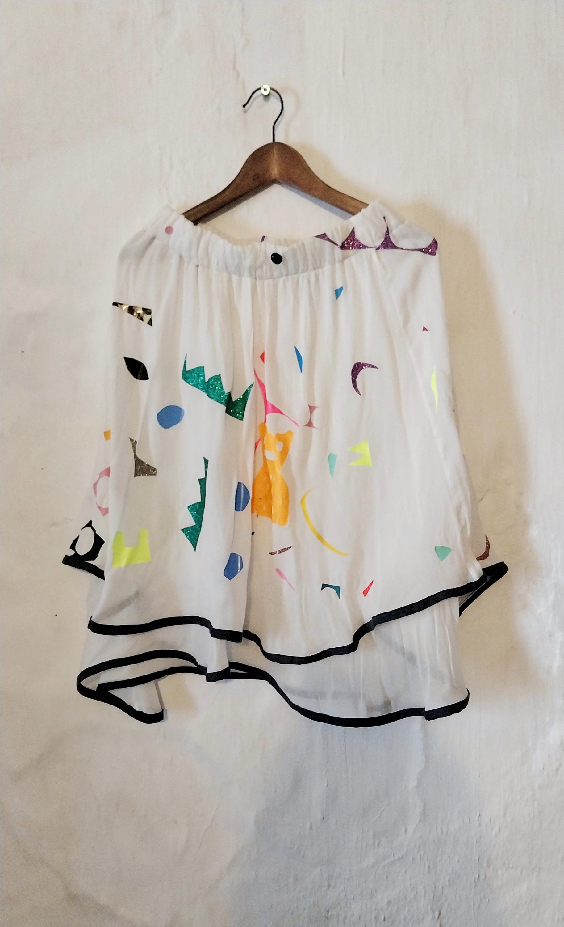 White Chaos Skirt