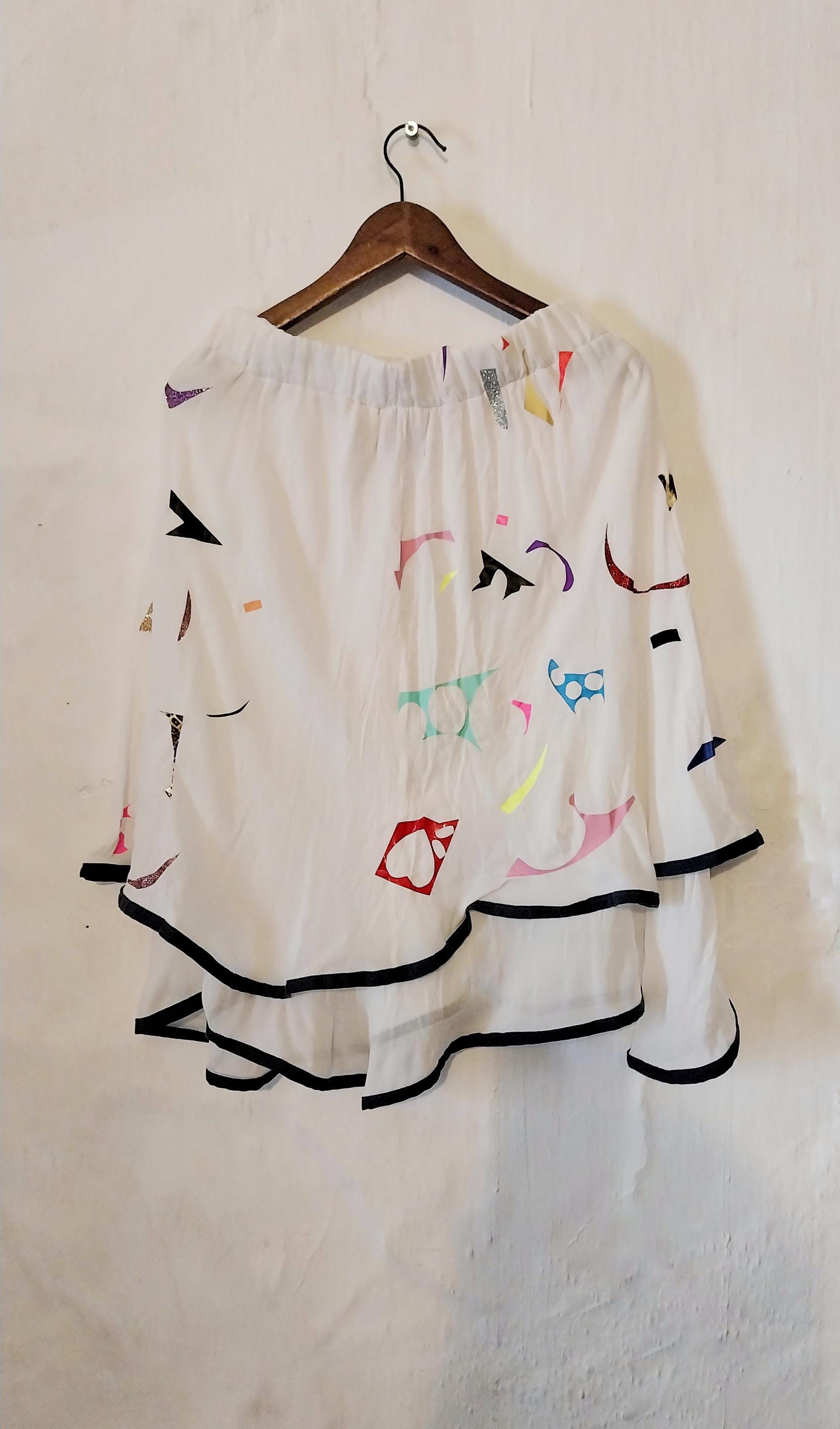 White Chaos Skirt