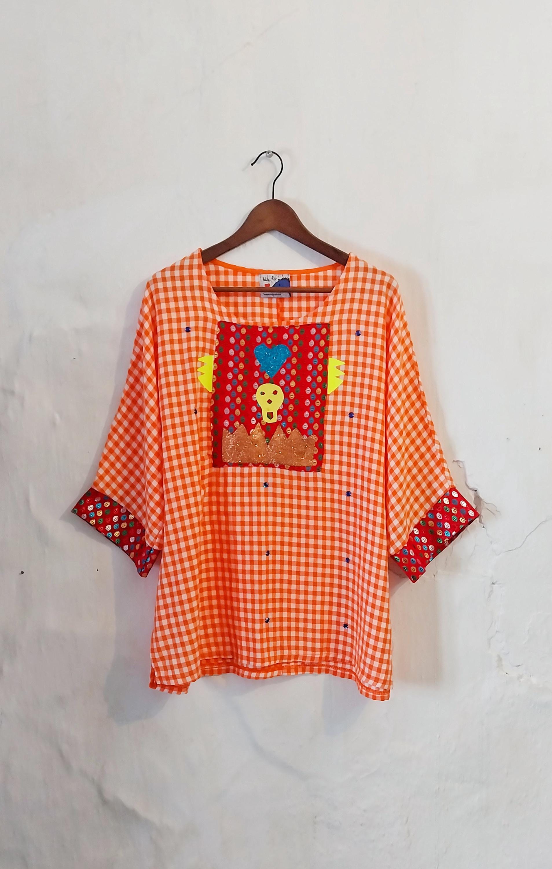 Orange Spring Shirt