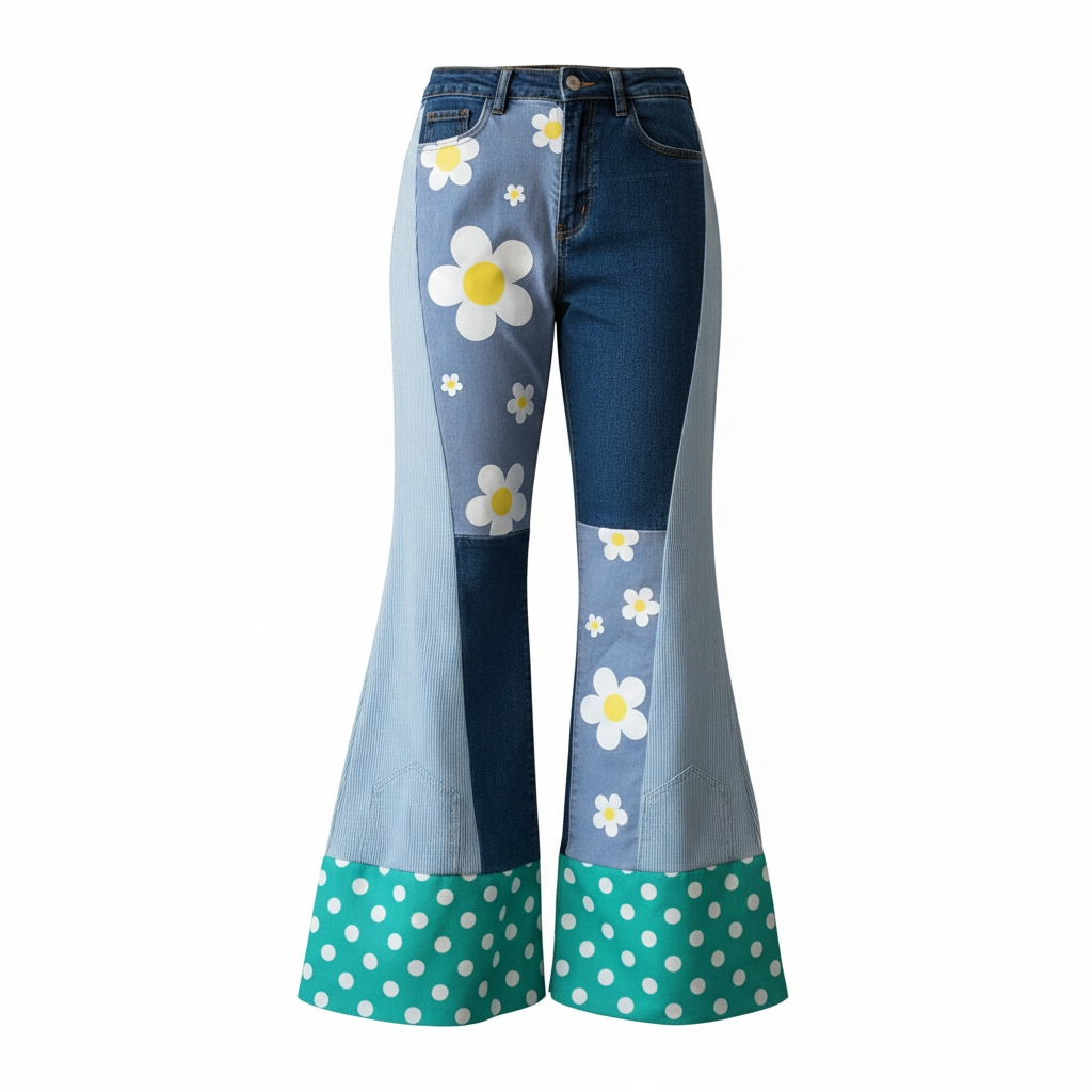 Flower Power Jeans