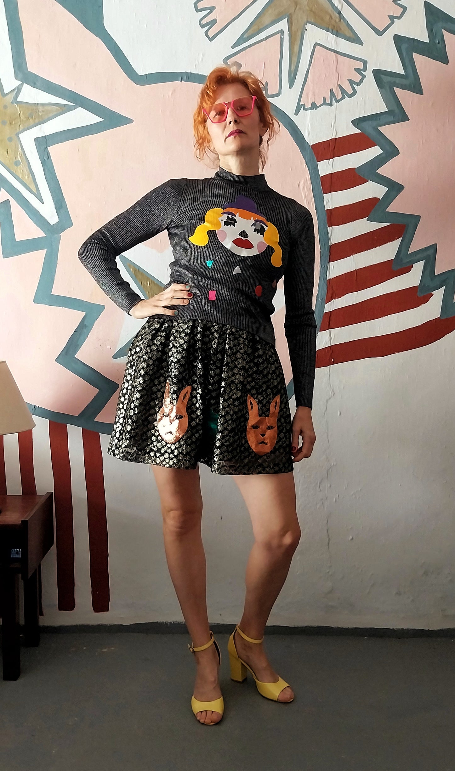 Clown Face Top