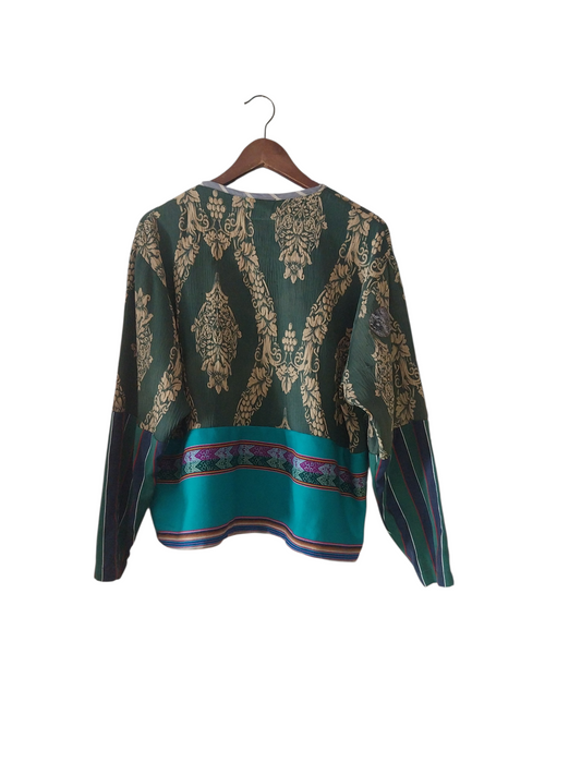 Emerald Mystic Cat Top
