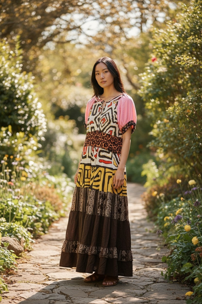 The Kalahari Wanderer Maxi Dress