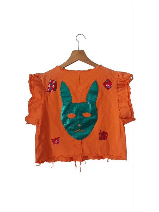 Orange Bunny Vest