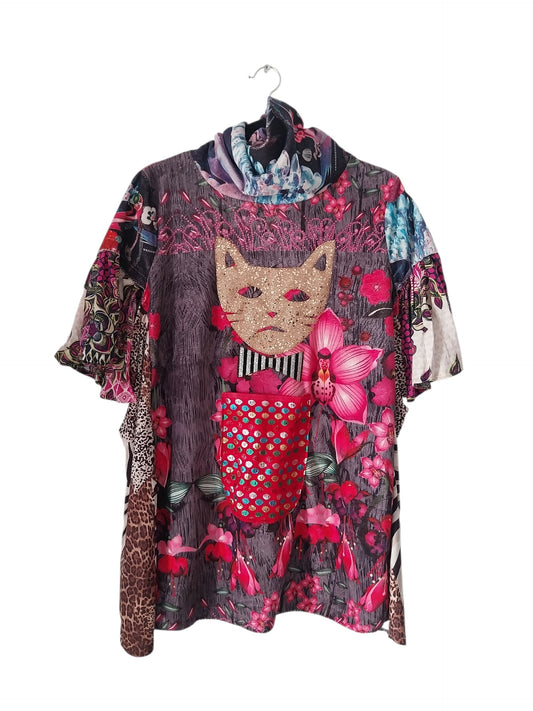 Glittered Cat Shirt