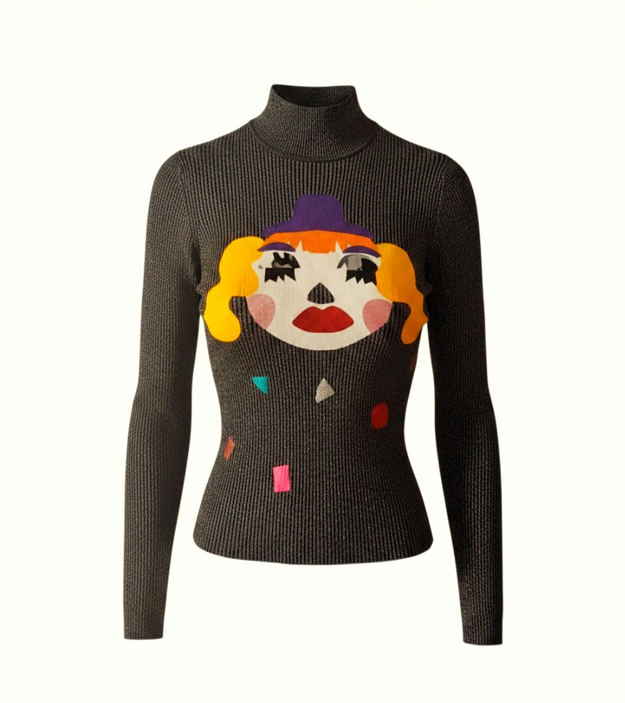 Clown Face Top