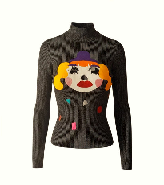 Clown Face Top