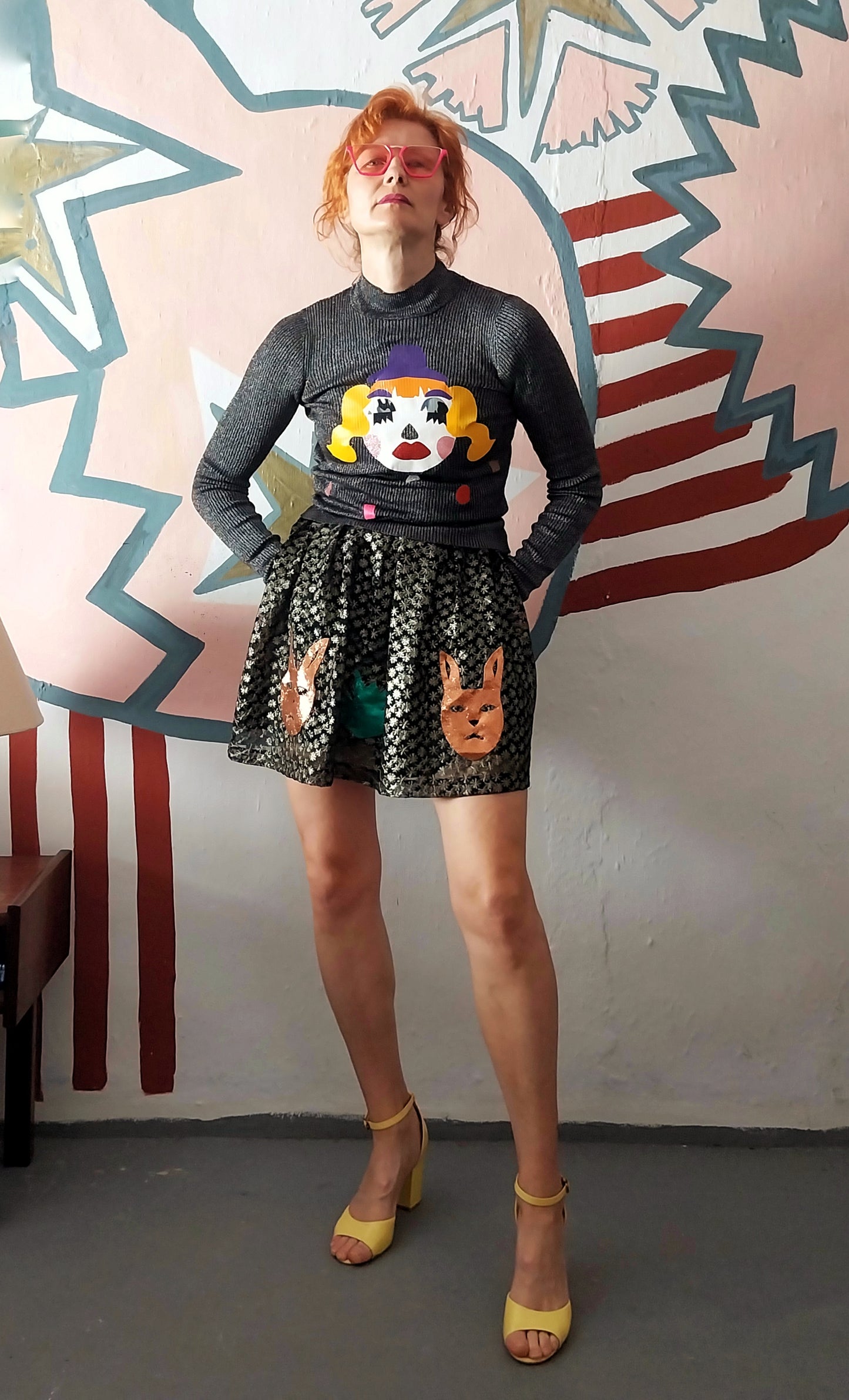 Clown Face Top