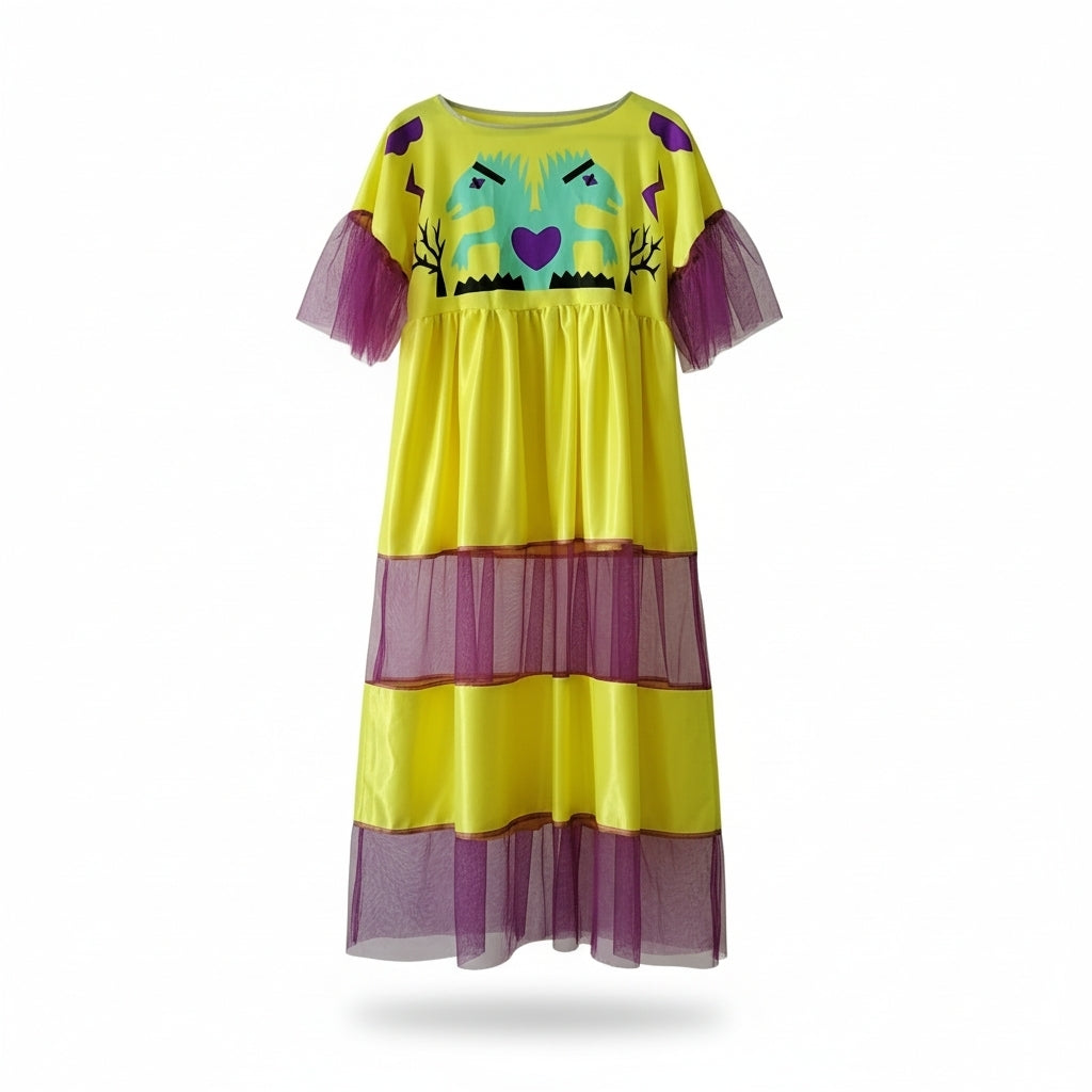Yellow Dragon Dress