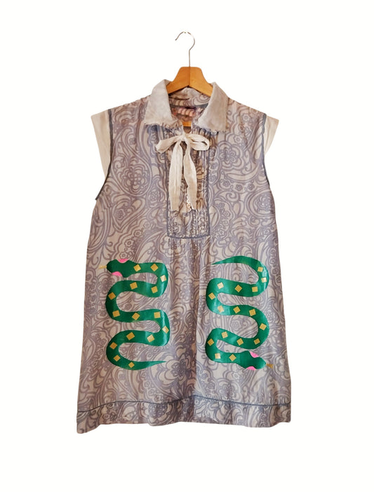 Green Snakes Dress
