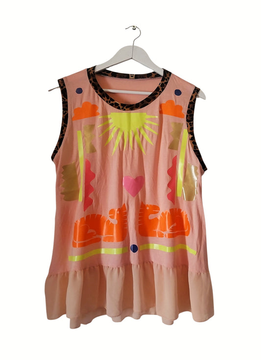Ruffled Dragon Shirt