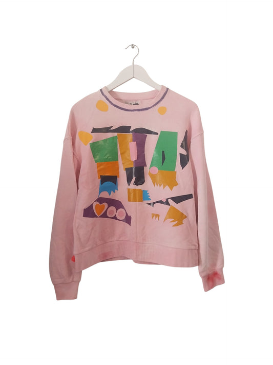 Pink Cubist Sweatshirt