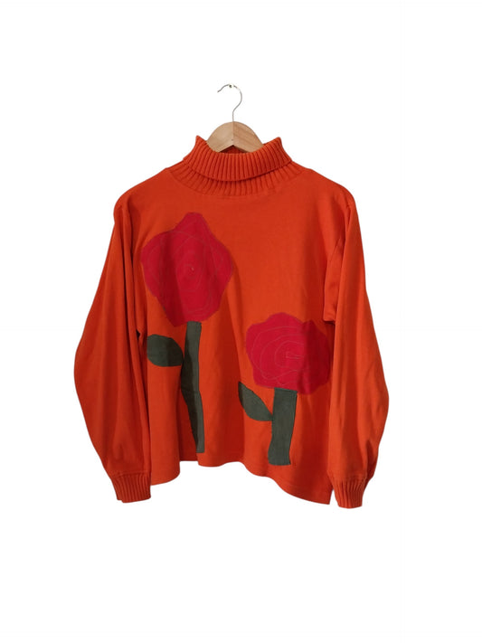 Orange Roses Shirt