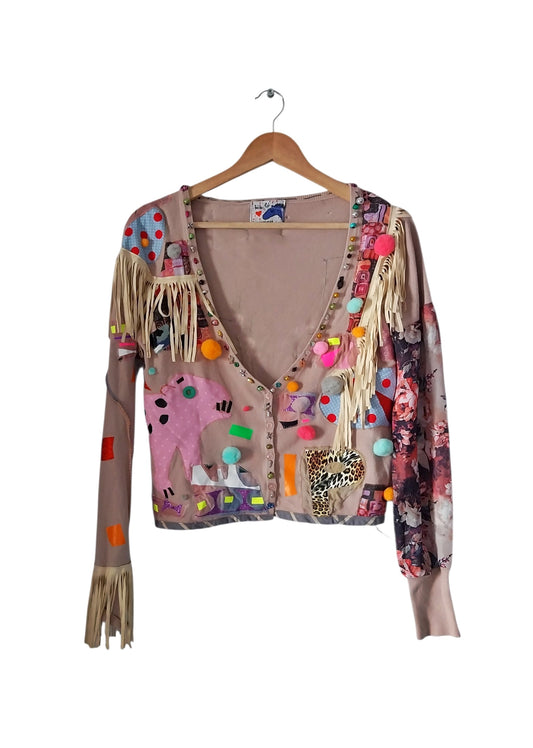 Pink Tiger Cardigan