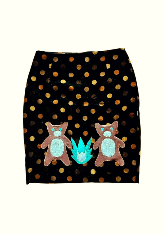 Velvet Bears Skirt