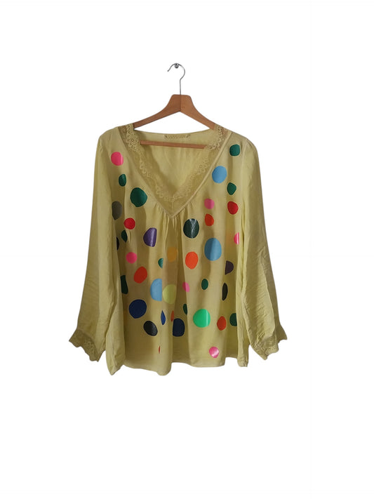 Yellow Dots Shirt